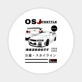 R34 OSJ LifeStyle Magnet